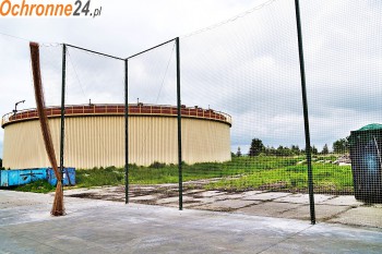 Siekierowice Piłkochwyty - boisko wyposażone za bramkami w piłkochwyty Sklep Siekierowice